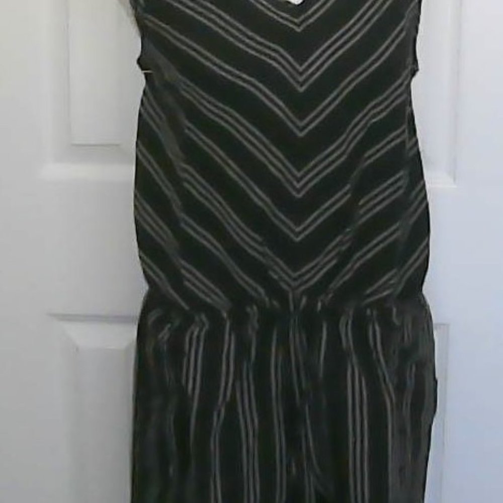 Striped romper
